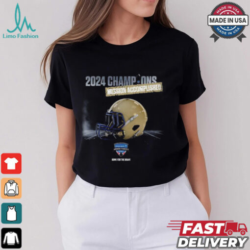 Navy Midshipmen Football 2024 Armed Forces Bowl Champions NCAA Division Unisex T Shirt
