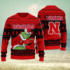 Nebraska Cornhuskers Grinch Ugly Christmas Sweater