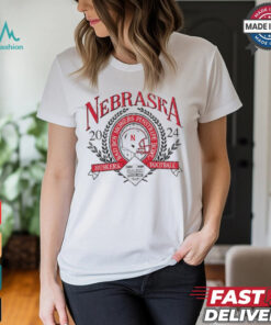 Nebraska Huskers Blue 84 Unisex 2024 Pinstripe Bowl T Shirt