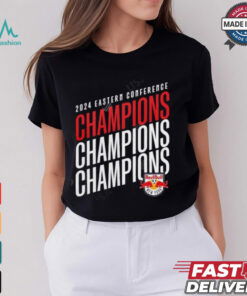 New York Red Bulls Black 2024 MLS Eastern Conference Champions shirt