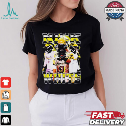 Nick White football graphic shirt