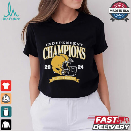 Notre Dame Fighting Irish Independent Champions Playoff Bound 2024 Shirt