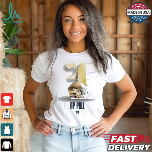 Notre Dame Fighting Irish Ranked 4th In Ap Poll T shirts