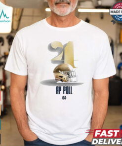 Notre Dame Fighting Irish Ranked 4th In Ap Poll T shirts