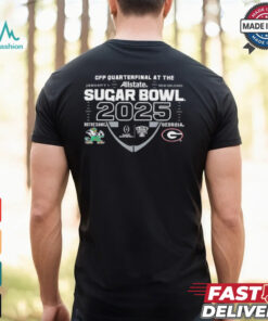 Notre Dame Fighting Irish vs Georgia Bulldogs CFP Quarterfinal at the Allstate Sugar Bowl 2025 shirt