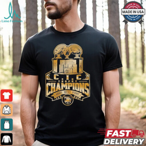 Official Army Black Knights CIC Trophy Champions 2024 shirt