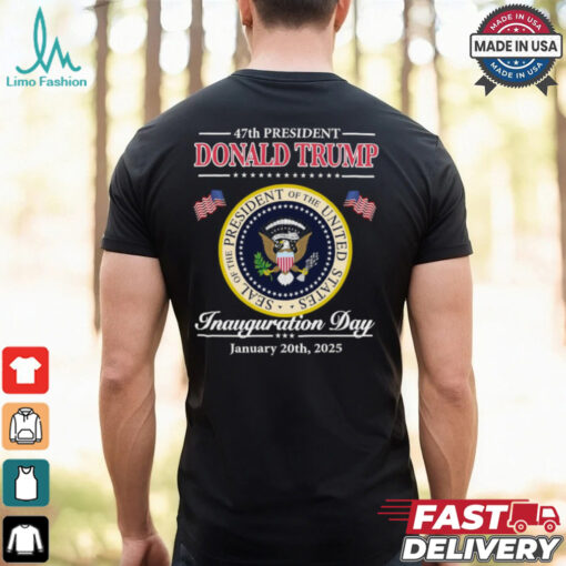 Official Donald Trump 47th President 2025 Shirt