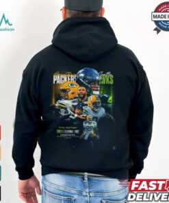 Official Green Bay Packers vs. Seattle Seahawks Week 15 2024 Sunday Night Football Shirt