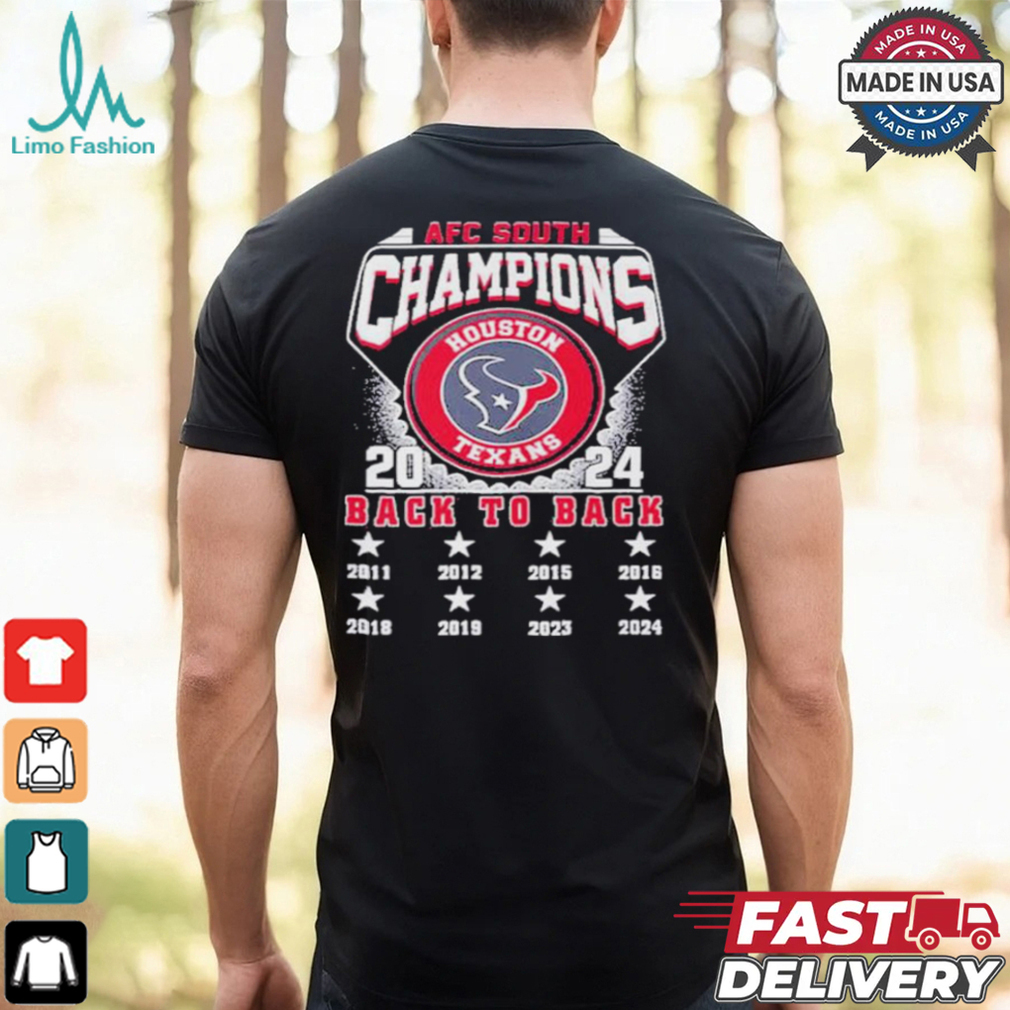 Official Houston Texans NFC East Champions 2011 2024 Back To Back Shirt Official Houston Texans NFC East Champions 2011 2024 Back To Back Shirt