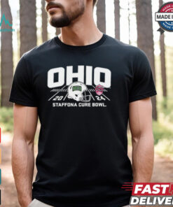 Ohio Bobcats 2024 Staffdna Cure Bowl helmet shirt