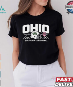 Ohio Bobcats 2024 Staffdna Cure Bowl helmet shirt