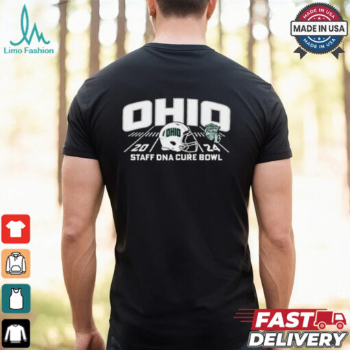 Ohio Bobcats Football 2024 StaffDNA Cure Bowl t shirt