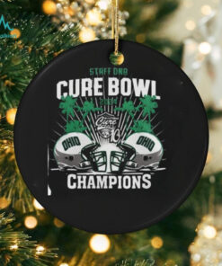 Ohio Bobcats Staff DNA Cure Bowl 2024 Champions Hoodie T Shirt