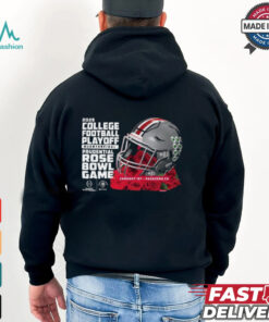 Ohio State Buckeyes Jan 1st 2025 College Football Playoffs Quarter Finals Bound Prudential Rose Bowl Game Helmet t shirt