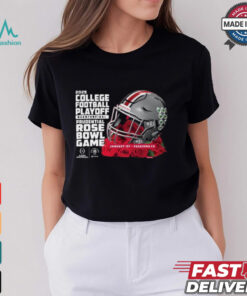 Ohio State Buckeyes Jan 1st 2025 College Football Playoffs Quarter Finals Bound Prudential Rose Bowl Game Helmet t shirt