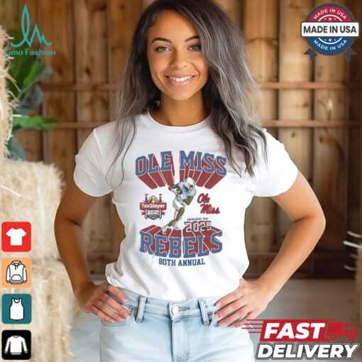 Ole Miss 80th Annual 2025 Gator Bowl Game Day Shirt