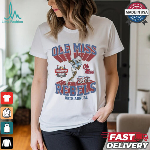 Ole Miss 80th Annual 2025 Gator Bowl Game Day Shirt