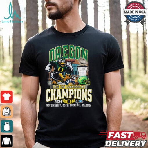 Oregon Ducks Big Ten Conference Champions 2024 Shirt