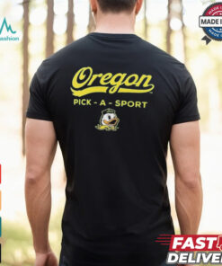 Oregon Ducks Pick A Sport Mascot T Shirt