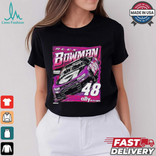 Original Alex Bowman Hendrick Motorsports Team Collection Car T Shirt