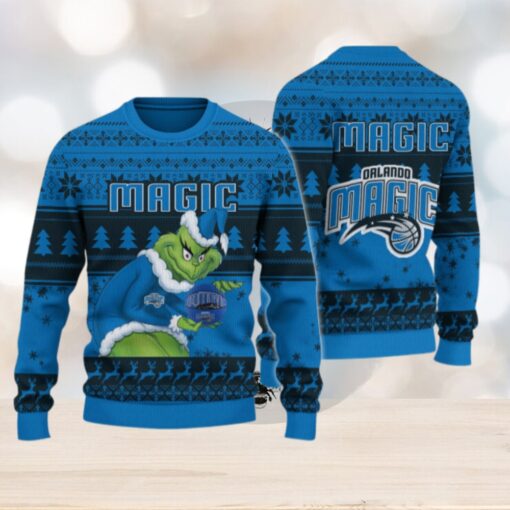 Orlando Magic Grinch Christmas Ugly Sweater