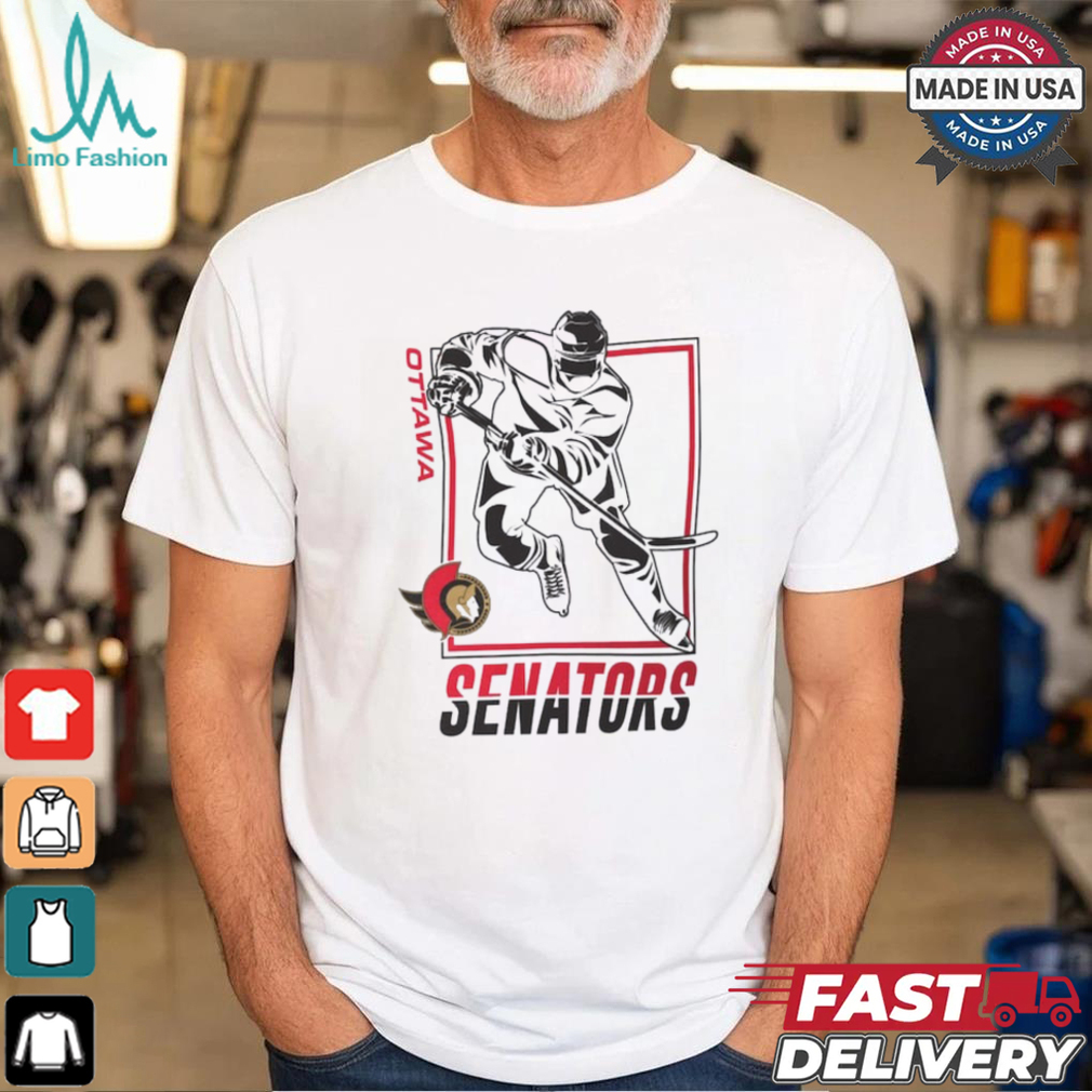 Ottawa Senators Starter Player Grid T Shirt Ottawa Senators Starter Player Grid T Shirt