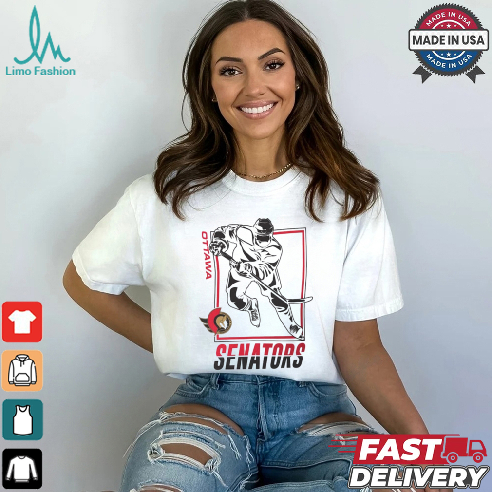 Ottawa Senators Starter Player Grid T Shirt Ottawa Senators Starter Player Grid T Shirt