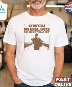 Owen Riegling The Old Dirt Road Trip Tour 2024 T shirt