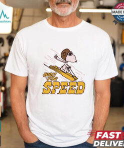 Peanuts Snoopy Built For Speed Shirt