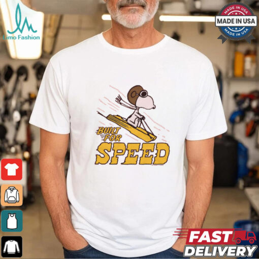 Peanuts Snoopy Built For Speed Shirt