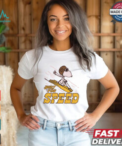 Peanuts Snoopy Built For Speed Shirt