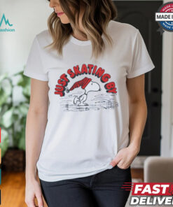 Peanuts Snoopy Just Skating By Shirt