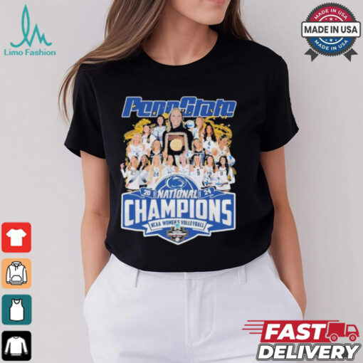 Penn State Lady Lions Women’s Volleyball National Champions 2024 T Shirt