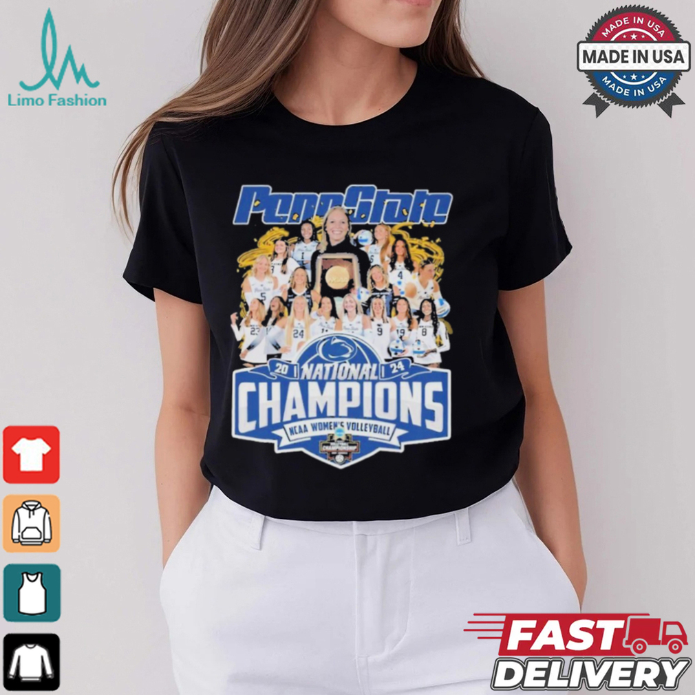 Penn State Lady Lions Women’s Volleyball National Champions 2024 T Shirt Penn State Lady Lions Women’s Volleyball National Champions 2024 T Shirt