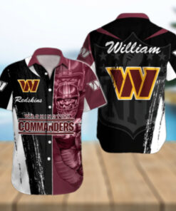 Personalized Washington Commanders Dual Tone Legacy Hawaiian Shirt