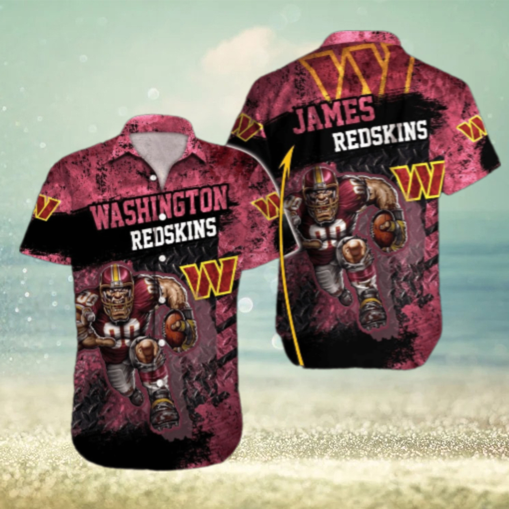 Personalized Washington Commanders Grit Play Hawaiian Shirt Personalized Washington Commanders Grit Play Hawaiian Shirt