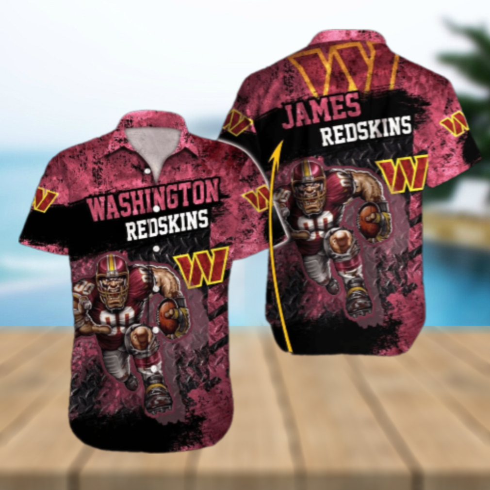Personalized Washington Commanders Grit Play Hawaiian Shirt Personalized Washington Commanders Grit Play Hawaiian Shirt