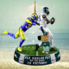 Philadelphia Eagles Chill Guy Hanging Ornament