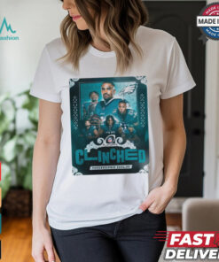 Philadelphia Eagles Clinched NFL Playoff 2024 Easy To Celebrate Poster t shirt