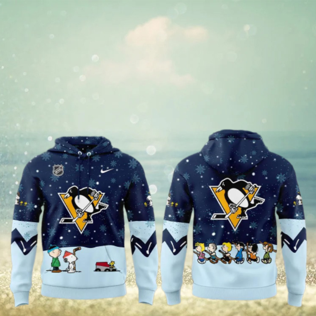Pittsburgh Penguins Peanuts & Snoopy Night Specialty Hoodie Pittsburgh Penguins Peanuts & Snoopy Night Specialty Hoodie