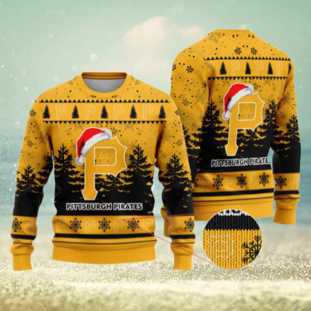 Pittsburgh Pirates Funny Christmas Ugly Sweater Pittsburgh Pirates Funny Christmas Ugly Sweater