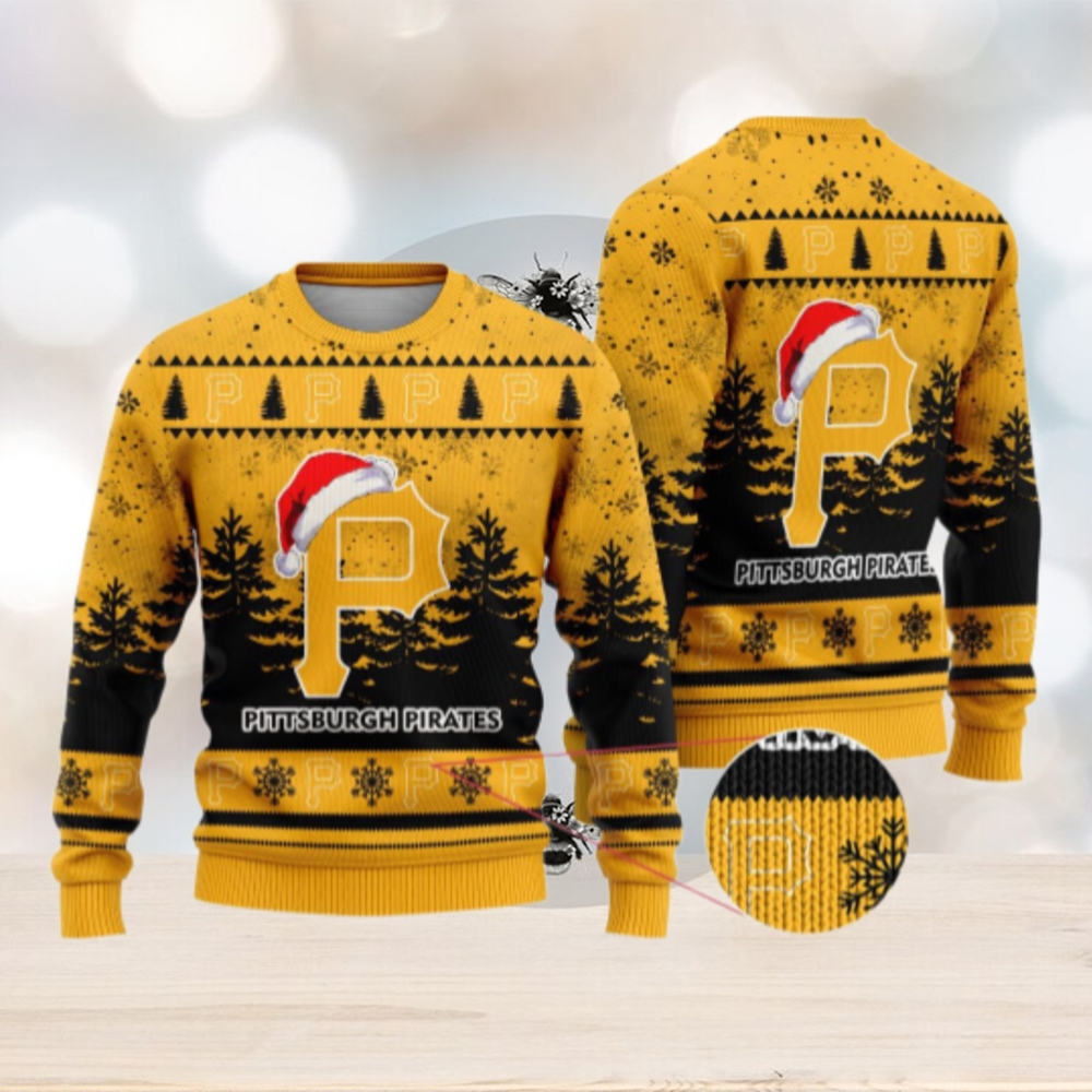 Pittsburgh Pirates Funny Christmas Ugly Sweater Pittsburgh Pirates Funny Christmas Ugly Sweater