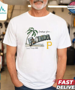 Pittsburgh Pirates Tiny Turnip Infant Spring Training 2025 T Shirt