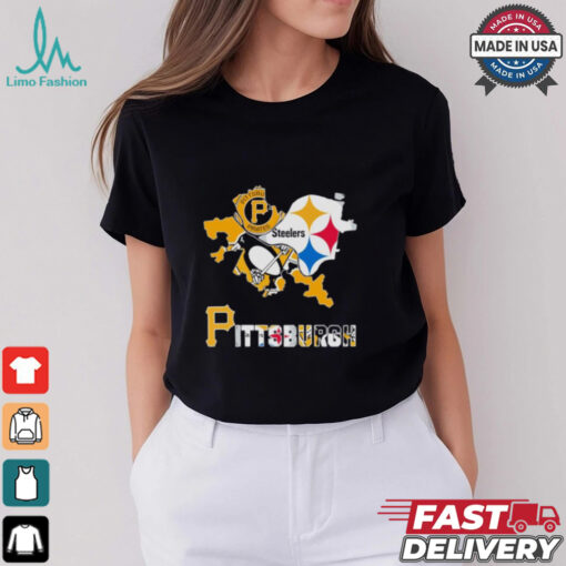 Pittsburgh Sports Teams Logo 2025 Shirt