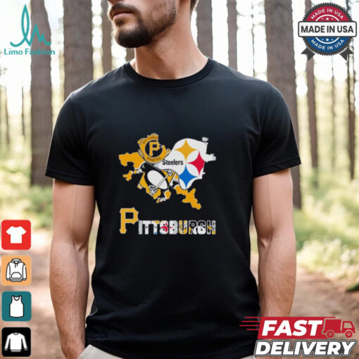 Pittsburgh Sports Teams Logo 2025 Shirt