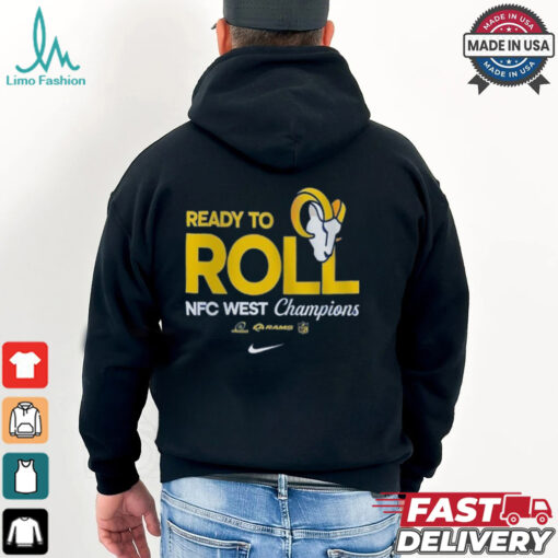 Ready To Roll Los Angeles Rams NFC West Champions T Shirt