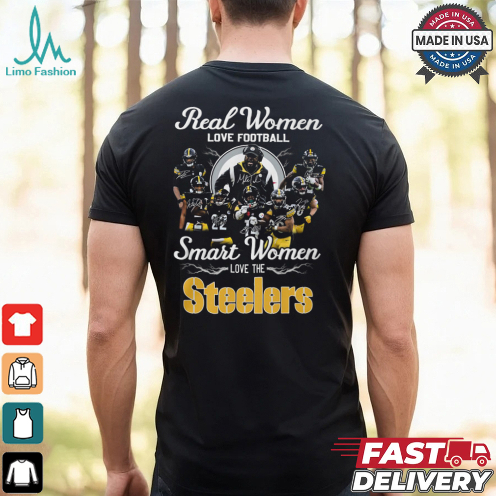 Real Women Love Football Smart Women Love The Steelers 2024 Shirt Real Women Love Football Smart Women Love The Steelers 2024 Shirt