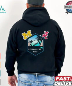 Reliaquest Bowl Alabama Vs Michigan Tampa FL Dec 31 2024 Logo Shirt