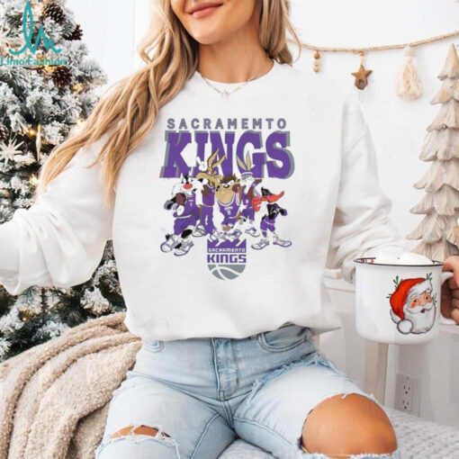 Sacramento Kings Looney Tunes characters NBA basketball shirt