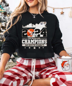 Sam Houston Bearkats New Orleans Bowl Champions 2024 Hoodie T Shirt